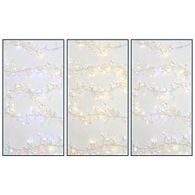 "As Is" august & leo Crystal Beaded String Lights Set of 3