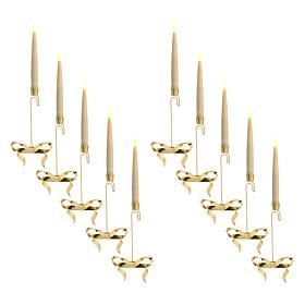 "As Is" august & leo Flameless Tree & Window Candles Set of 10