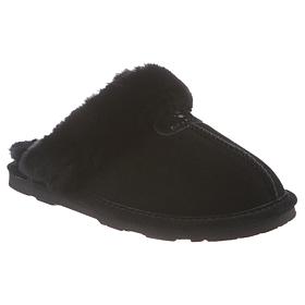 "As Is" BEARPAW® Loki II Suede Slipper with Rain & Stain Repellent