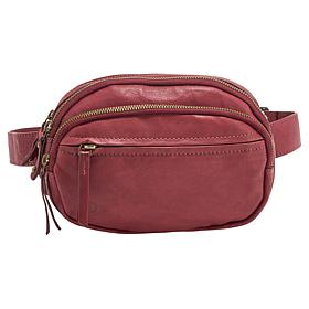"As Is" Born Dariel Multi-Compartment Leather Belt Bag