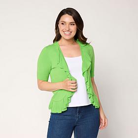"As Is" C Wonder Ruffle Cardigan