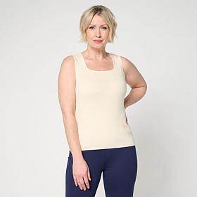 "As Is" C Wonder Square-Neck Sweater Knit Tank