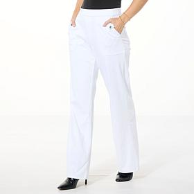 "As Is" C Wonder Wonder Stretch Denim Wide Leg Trouser