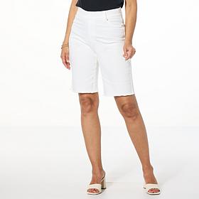 "As Is" Colleen Lopez Stretch Denim Short