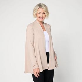 "As Is" Comfort Code Soft Sweater Open Front Wrap