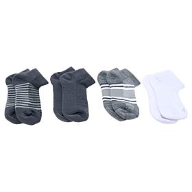 "As Is" Copper Life 4-pack SnugStay Ankle Socks