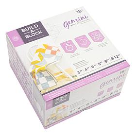 "As Is" Crafter's Companion Build-A-Block Patch Work Quilt Set