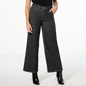 "As Is" Democracy "Ab"leisure® Sky-Rise Wide-Leg Pant