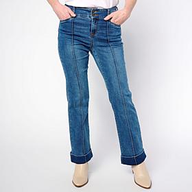 "As Is" DG2 by Diane Gilman Cuffed Trouser Jean