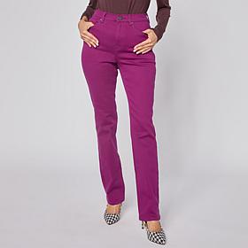 "As Is" DG2 by Diane Gilman Virtual Stretch Denim Straight-Leg Jean