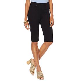 "As Is" DG2 by Diane Gilman Virtual Stretch Pull-On Bermuda Short -...