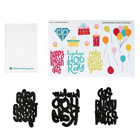 "As Is" Diamond Press Large Words Die Kit