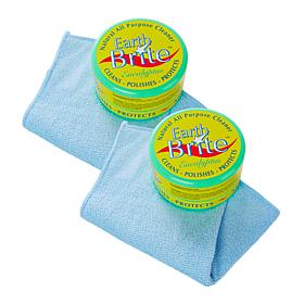 "As Is" Earth Brite 2-pack 300gm (10.5oz.) Cleaning Kit 