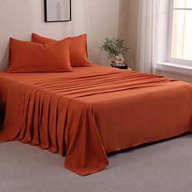 "As Is" Emryn House 4-piece Cotton Sateen Sheet Set