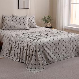 "As Is" Emryn House 4-piece Cotton Sateen Sheet Set 