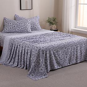 "As Is" Emryn House 4-piece Cotton Sateen Sheet Set 