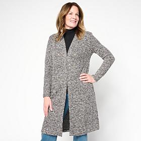 "As Is" G by Giuliana Boucle Knit Topper Cardigan