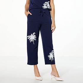 "As Is" G by Giuliana Embellished Pull-On Drawstring Pant