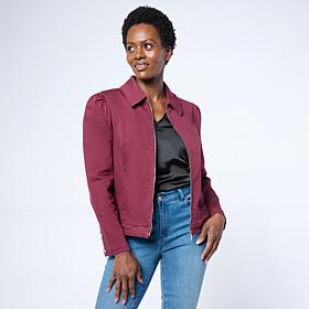 "As Is" G by Giuliana G5 Cropped Denim Jacket