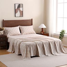 "As Is" G by Giuliana Home 450TC 4-piece Sheet Set