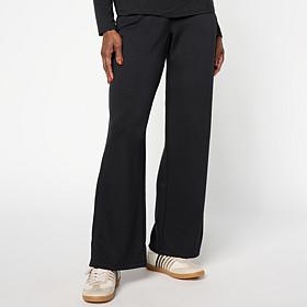 "As Is" G by Giuliana Marshmallow Knit Wide-Leg Pull-On Pant