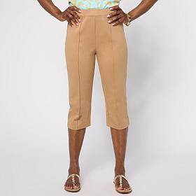 "As Is" G by Giuliana Roma Knit Pull-On Pedal Pusher