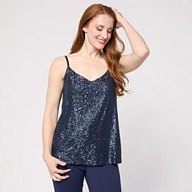 "As Is" G by Giuliana Sequin Camisole