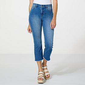 "As Is" G by Giuliana Stretch Twill The Bootcut Cropped Jean