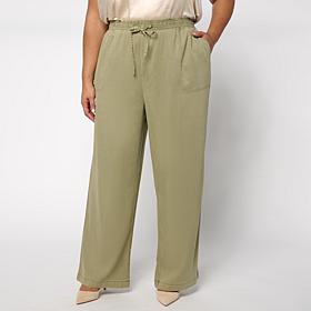 "As Is" G by Giuliana Tencel Wide Leg Pant