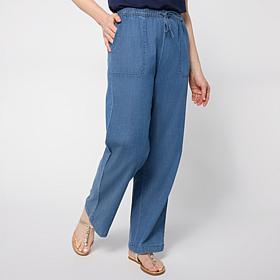 "As Is" G by Giuliana Tencel Wide Leg Pant