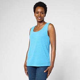 "As Is" G by Giuliana Textured Knit Tank