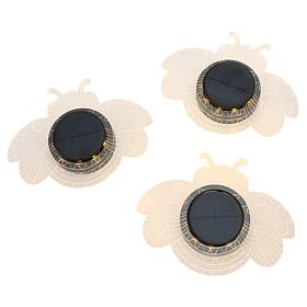 "As Is" Greanbase Set of 3 Solar Lights