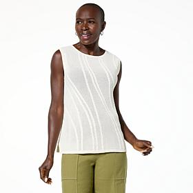 "As Is" GREY by Jhoan Sebastian Grey Lightweight Cable Knit Sweater...