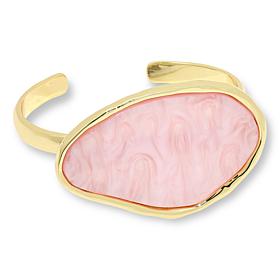 "As Is" Heidi Daus Heidi Illustrated Simulated Mother-of-Pearl Bang...