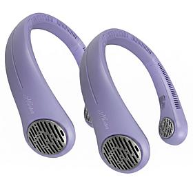 "As Is" Hunter 2-Pack Rechargeable Portable Neck Fans