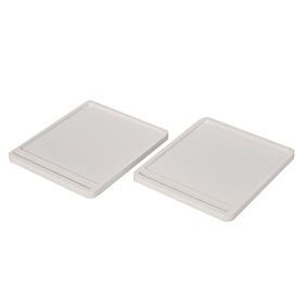 "As Is" Improvements Bamboo Sofa Arm Tray/Table - Set of 2