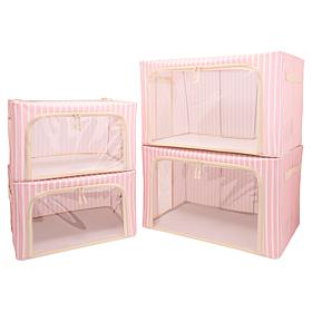 "As Is" Improvements Collapsible Storage Bins - Set of 4