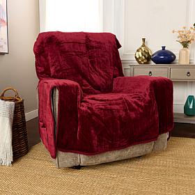 "As Is" Improvements Plush Chair Slip Cover