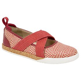 "As Is" JBU by Jambu Elm Raffia Casual Mary Jane Shoe