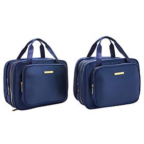 "As Is" Joy Clean & Chic Buy One, Get One New Expandable Toiletry C...