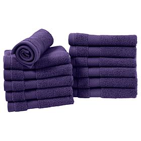 "As Is" Joy CleanBoss 12-piece USA Grown Cotton Luxe Face & Body Wa...