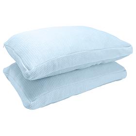 "As Is" Joy CleanBoss 5-Star Hotel Memory Cloud Set of 2 Pillows