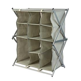 "As Is" Joy CleanBoss Shoes, Boots & More 4-Shelf Storage Tower