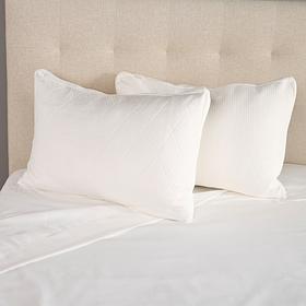 "As Is" Joy CleanBoss Warm and Cool Memory Cloud 2pk Pillowcases