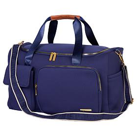 "As Is" Joy CleanBoss World Traveler 15 Pocket Jumbo Weekender Bag 