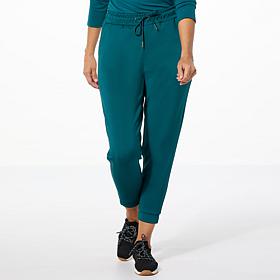 "As Is" Joy Collection Luxe Performance Scuba Stretch Chic Jogger