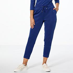 "As Is" Joy Collection Luxe Performance Scuba Stretch Chic Jogger