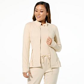 "As Is" Joy Collection Luxe Performance Ultra Smooth Zip Up Jacket
