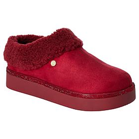 "As Is" Joy Glamorous Cozy Slippers w/Podiatric Insole Best Gift Ever!