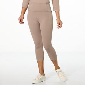 "As Is" Joy Performance Ultra Smooth Luxe Capri w/Perfect Pockets